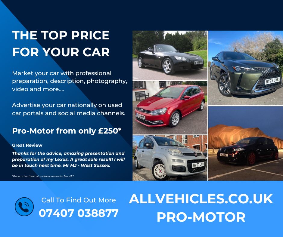 Pro-Motor from Allvehicles. More for your cared for used car.